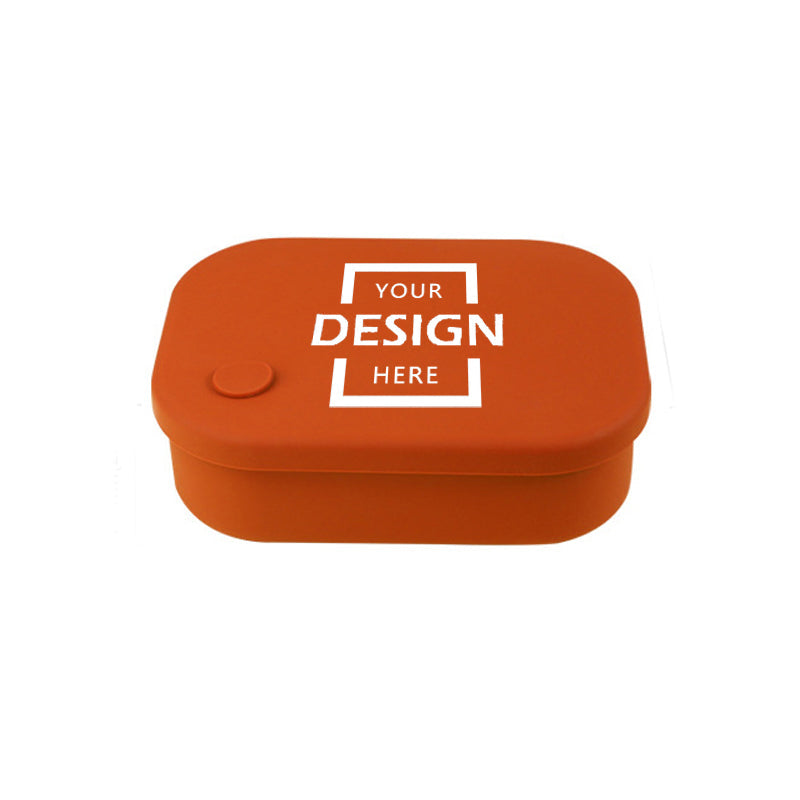 Food grade silicone lunch box Microwave-heated compartmentalized lunch box BG25-3