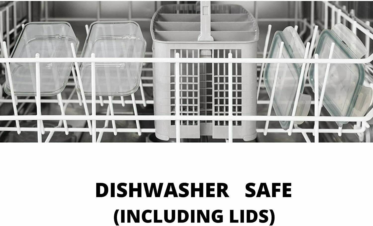 Glass Storage Containers with Airtight Lids, Microwave Safe, 30oz, Set of 16