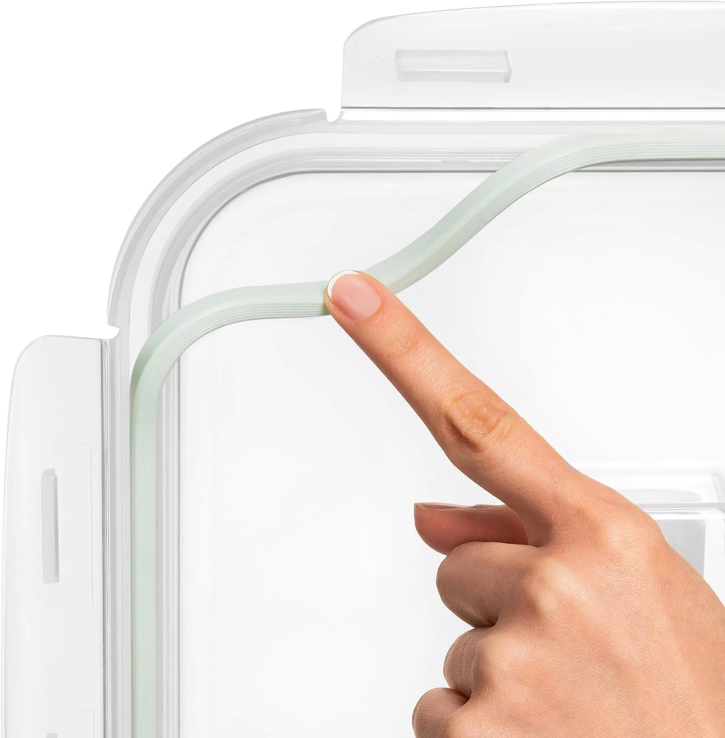 6500 ML / 220 oz / 28 Cup LARGE Glass Food Storage Container w Airtight Lid